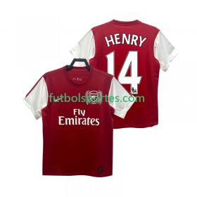 Camiseta Arsenal HENRY 14 2011 2012 Retro Primera Equipación